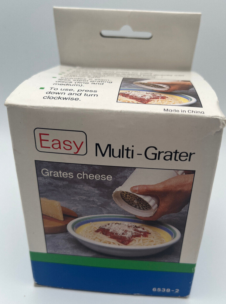 Easy Hand Multi Grater New Unused, Open Box Complete unused
