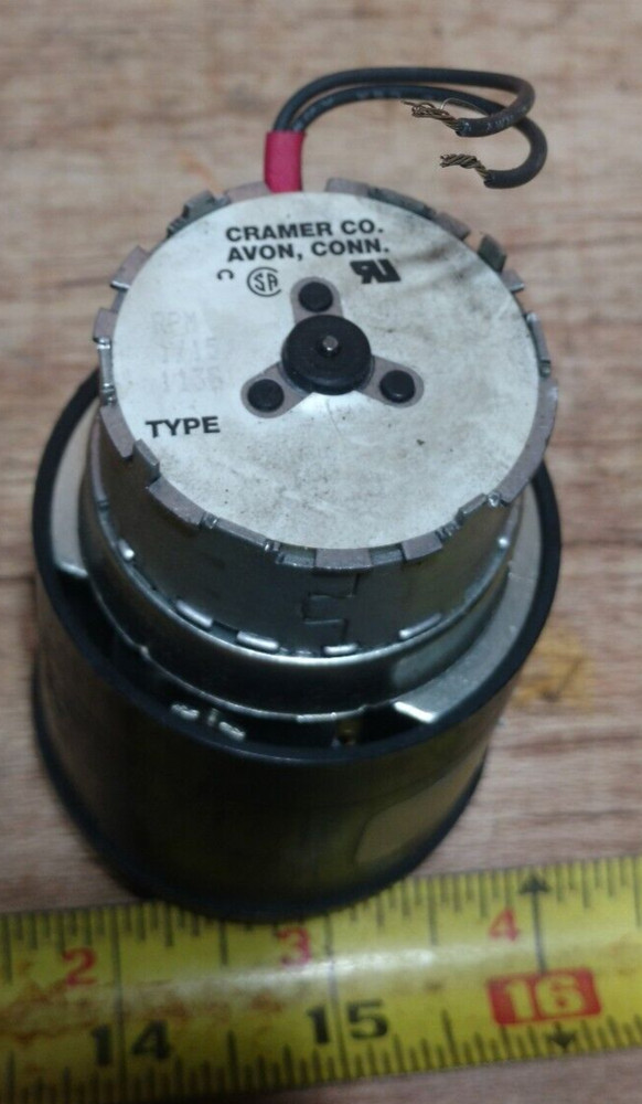 Cramer 636W ELAPSED TIME INDICATOR HOUR METER TO 1/10TH