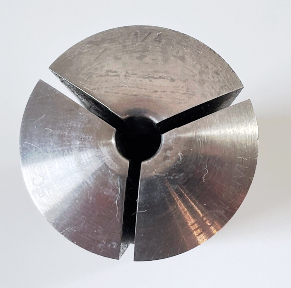 1/4" HARDINGE 5C Round Collet External & Internal Threads USA .25"