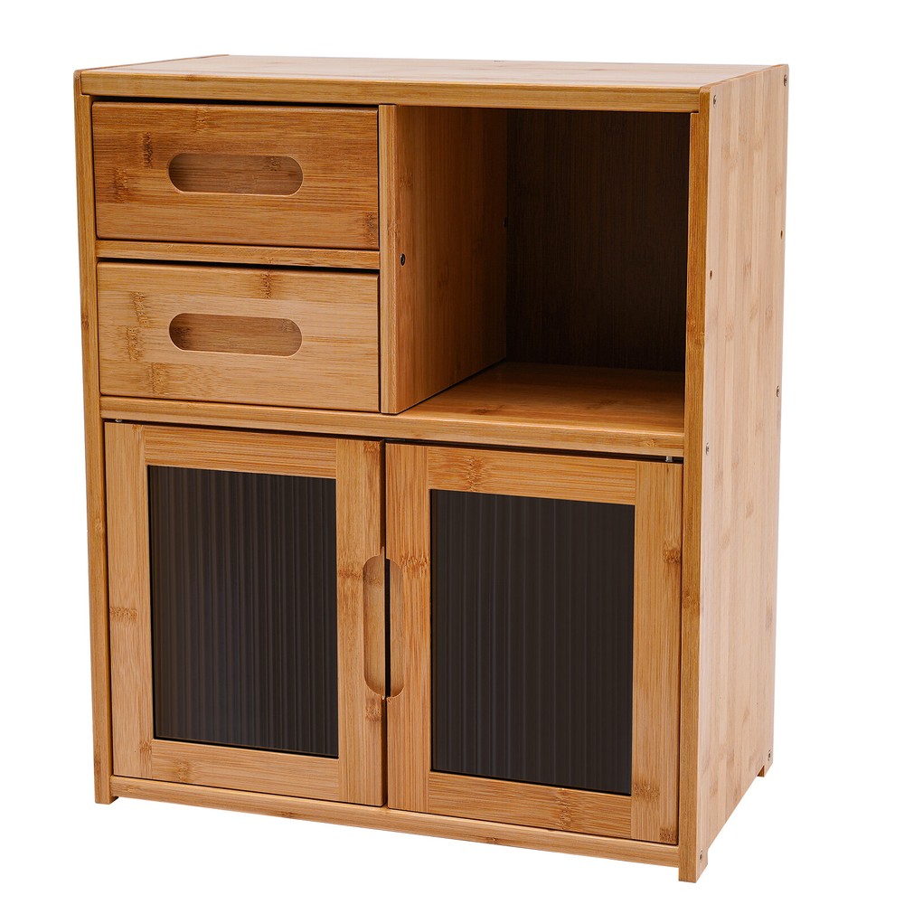 Kitchen Pantry Sideboard Bamboo Kitchen Pantry Kitchen Storage Cabinet Home