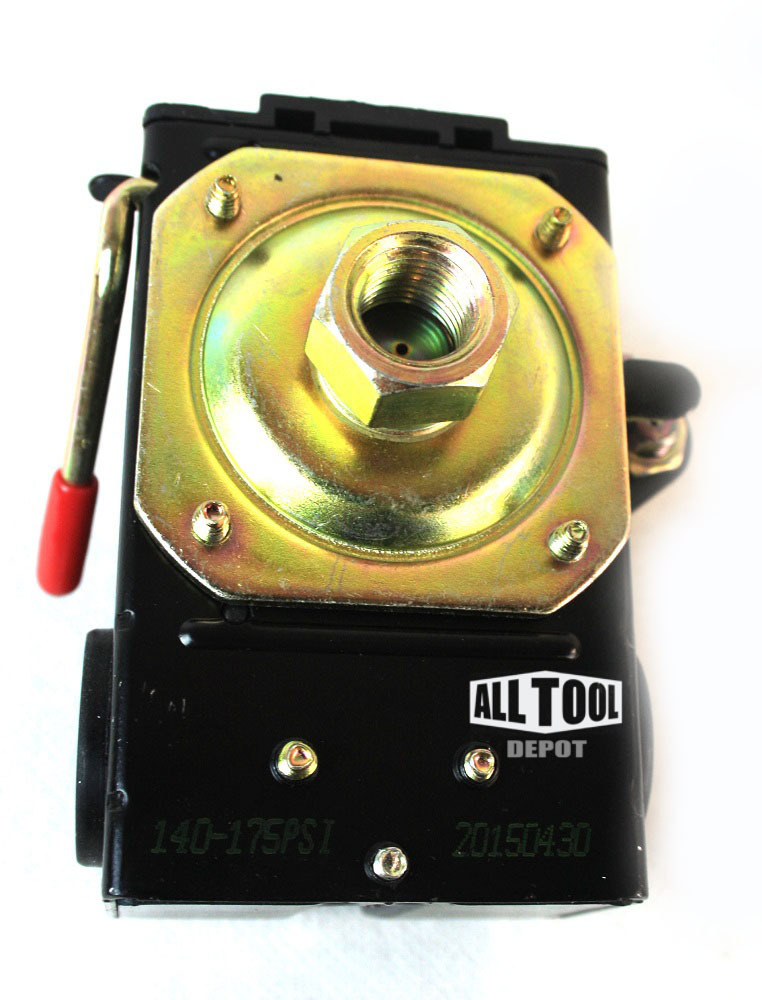 Lefoo Quality Air Compressor Pressure Switch Control Valve 95-125 PSI w/Unloader