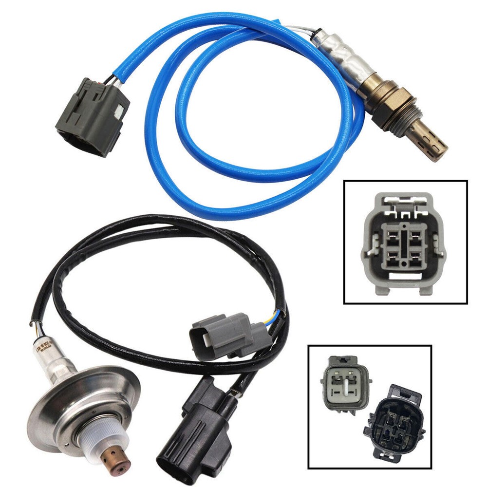 2x Upstream+Downstream Oxygen Sensor For 2007 2008-2012 Mazda CX-7 2.3L Turbo