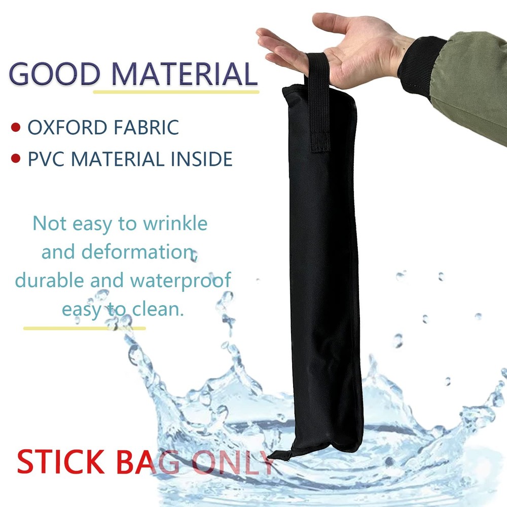 Universal Drum Stick Bag Red Case Holder Percussion Mallets Accessory