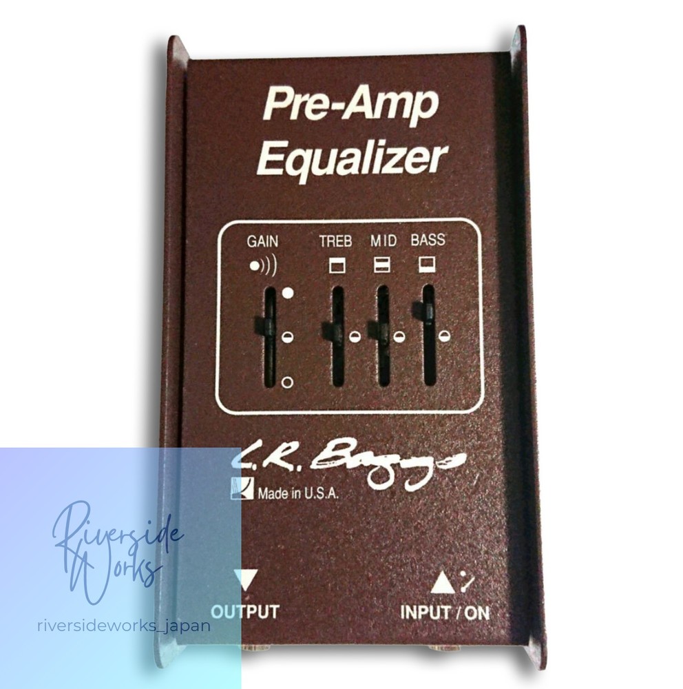L.R. Baggs Pre-Amp Equalizer Acoustic Guitar Rare
