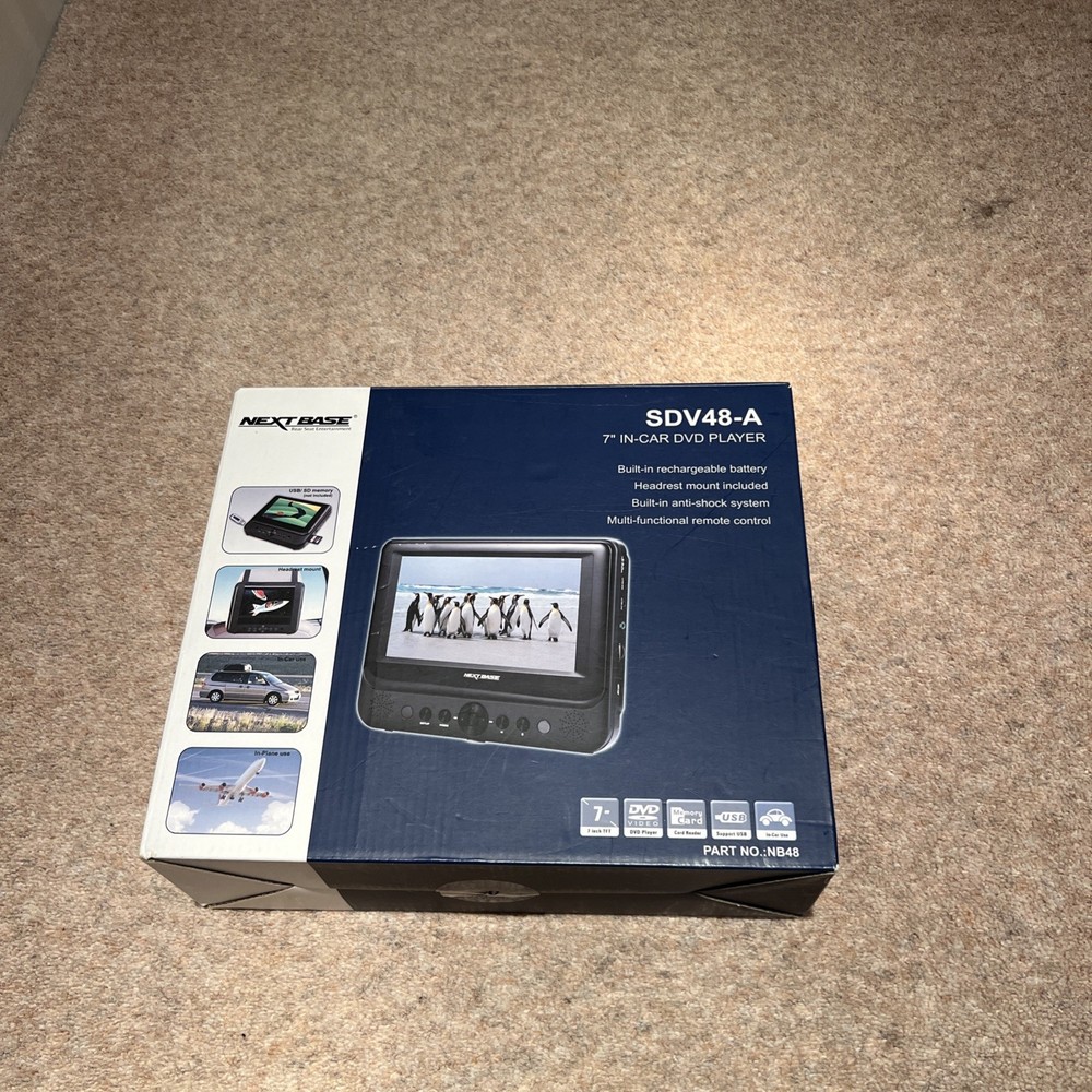 NextBase In-Car 7” DVD Player SDV48-A