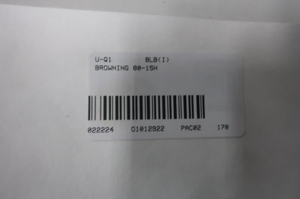 Browning 80-15H Double Roller Chain Sprocket 15t
