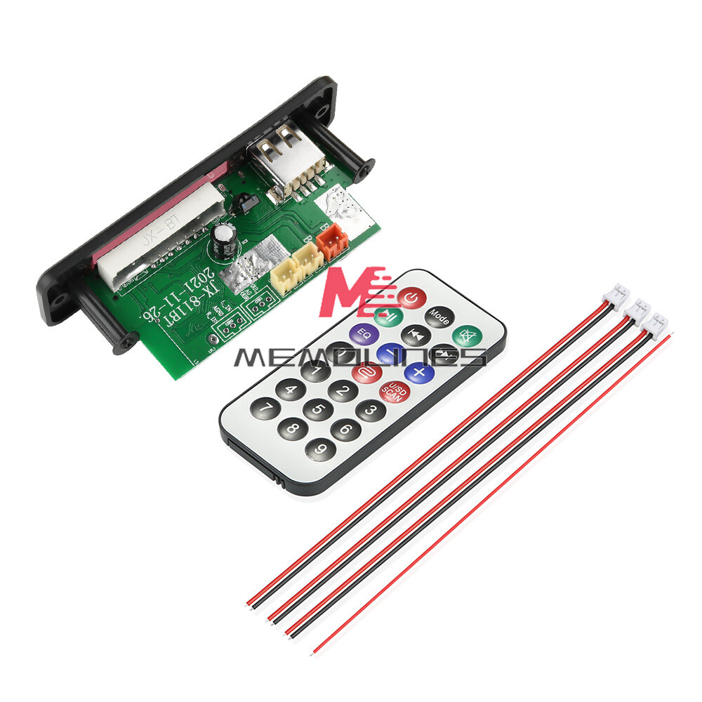 2*20W Amplifier Stereo DIY MP3 Decoder Board Bluetooth 5.0 Car FM Radio Module