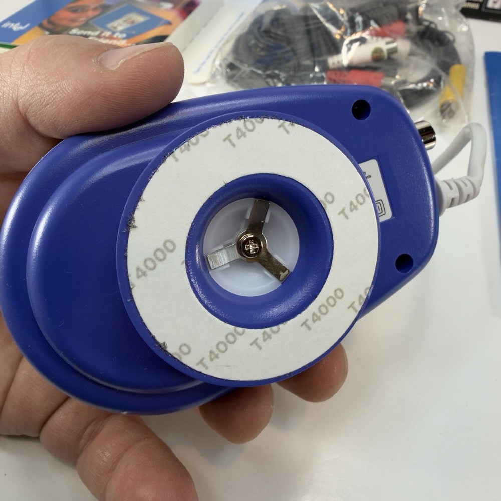 Intel PC Camera Pro Pack USB Video-In Complete Kit Boxed Vintage Webcam