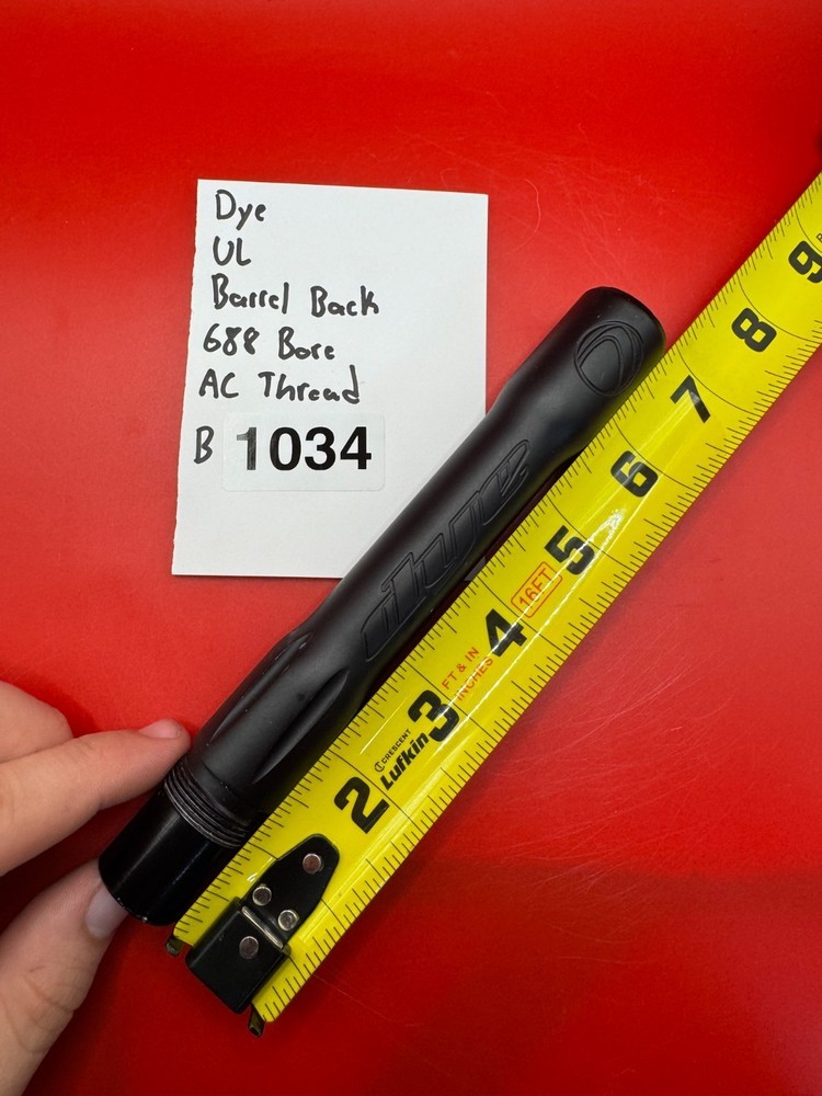Dye UL Paintball Barrel Back 688 Bore AC Thread