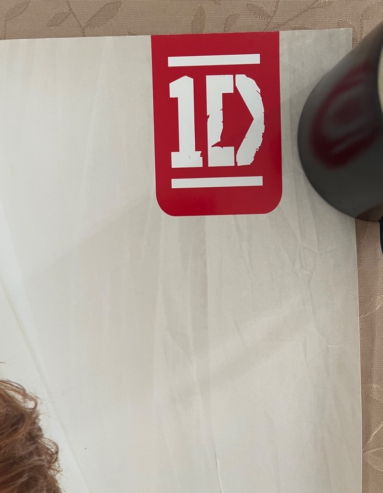 ONE DIRECTION , MUSIC BAND,AUTHENTIC LICENSED 2012 POSTER