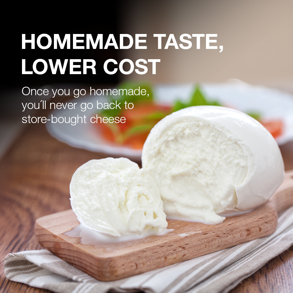 Fromaggio Smart Home Cheese Maker with Easy To Use Controls Copper