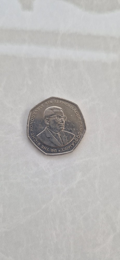 Mauritius 10 Rupees 2000 Coin