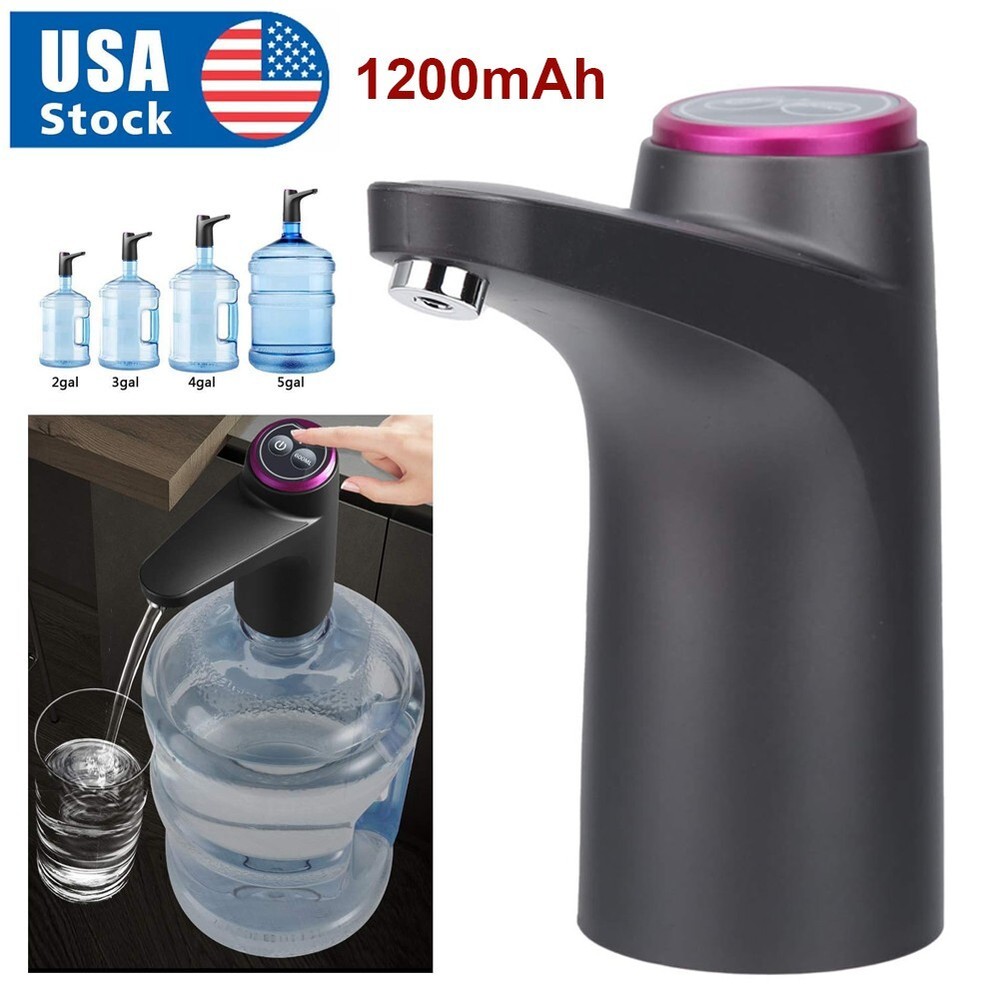 5 Gallon Water Bottle Switch Pump Electric Automatic Off Universal Dispenser