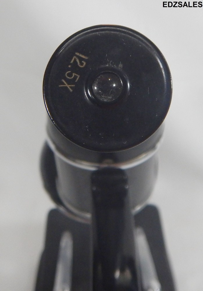 Unitron 300X Compound Microscope w/ 3 Objective Lenses