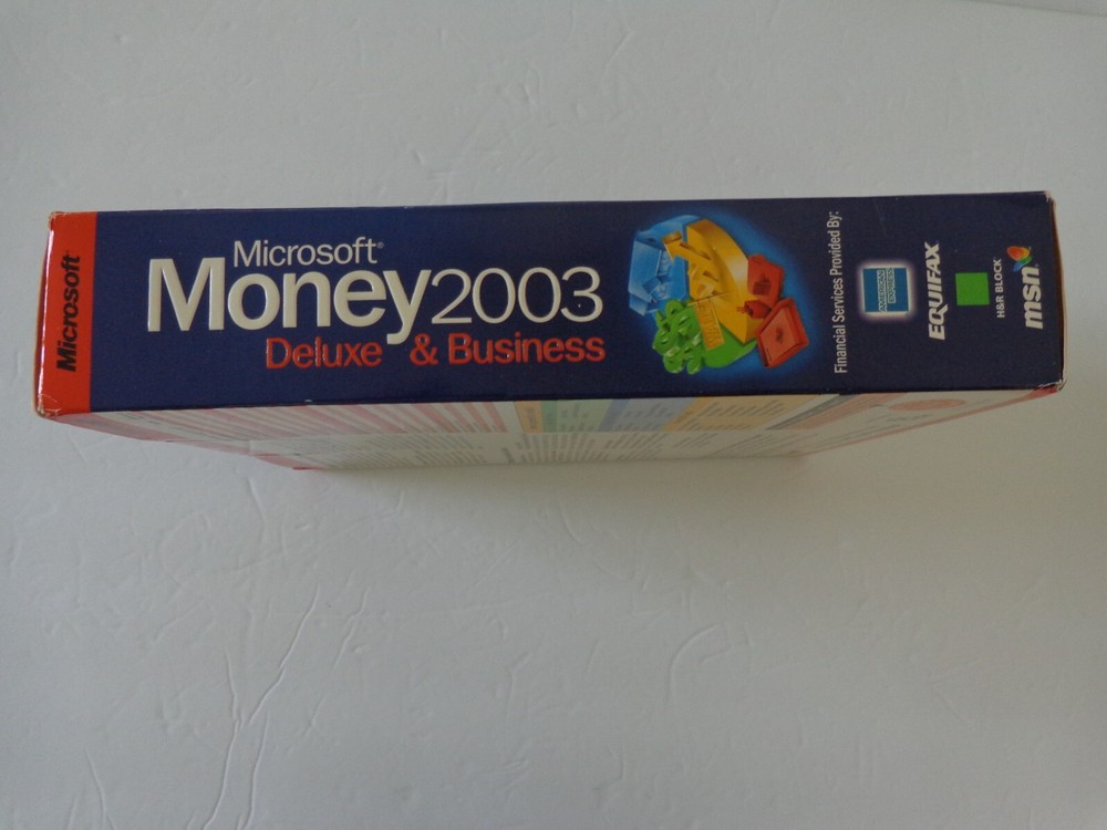 Microsoft Money 2003 Deluxe & Business For Windows