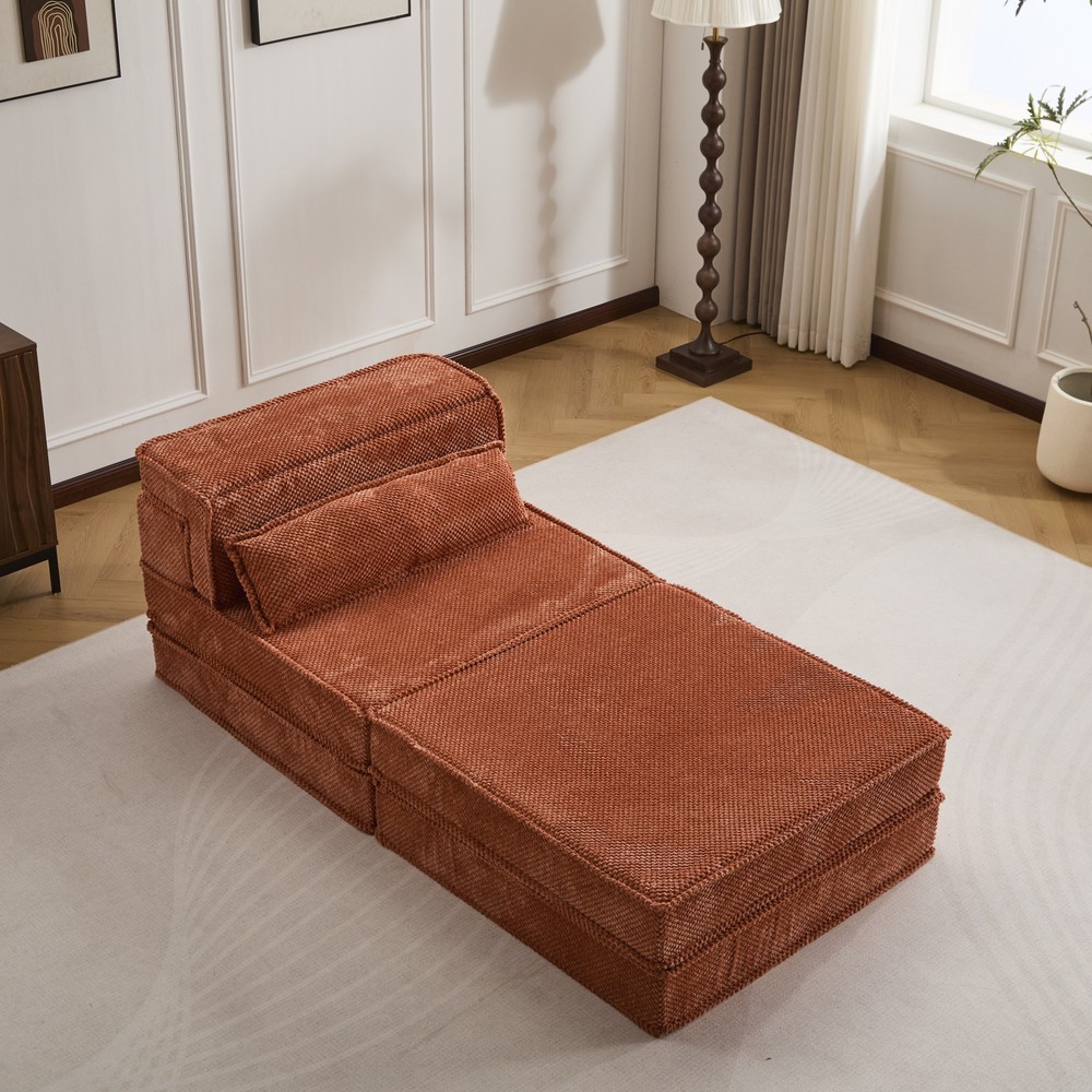 Compression Mahjong Sofa,Convertible Floor Sofa Bed,DIY Boneless Modular Sec