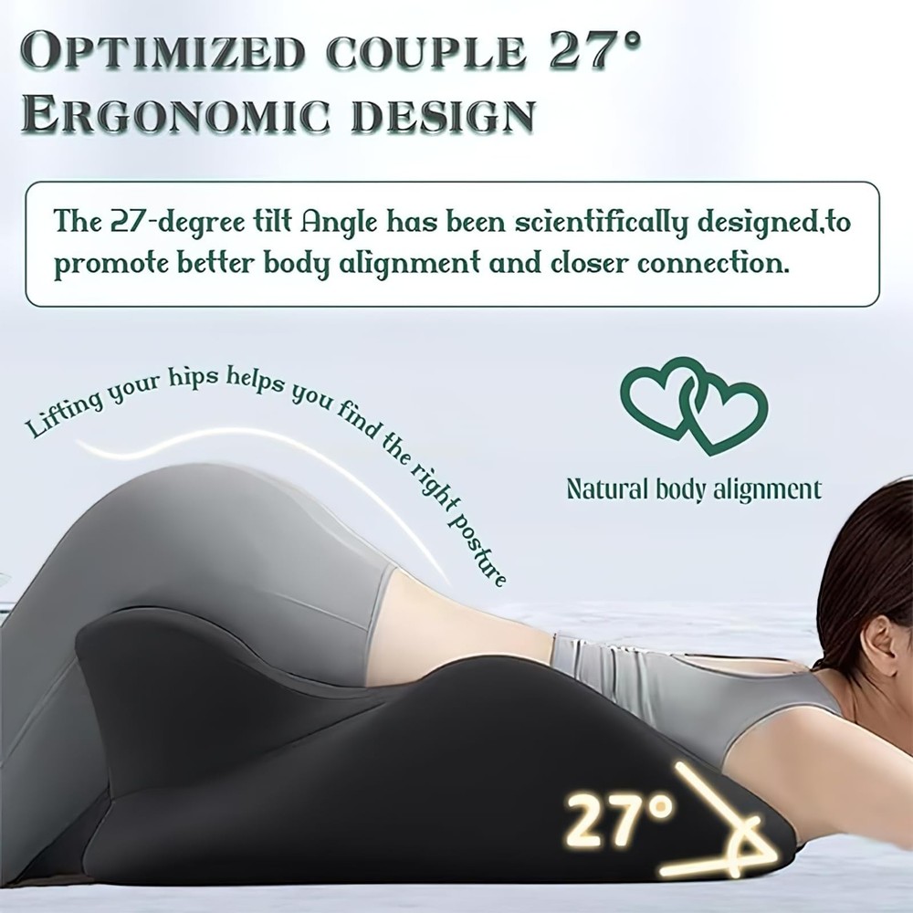 Multifunctional Pillow, Featuring Breathable Memory Foam Waist Support, Large...