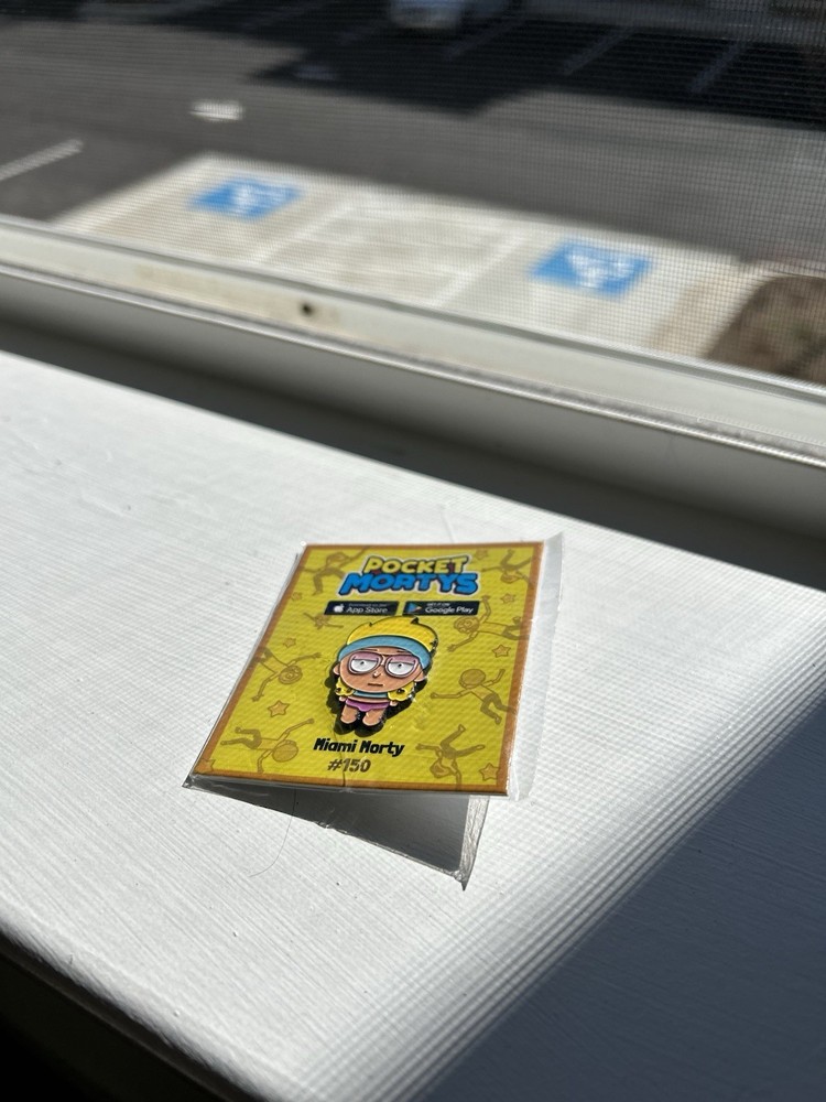 Pocket Morty Pins