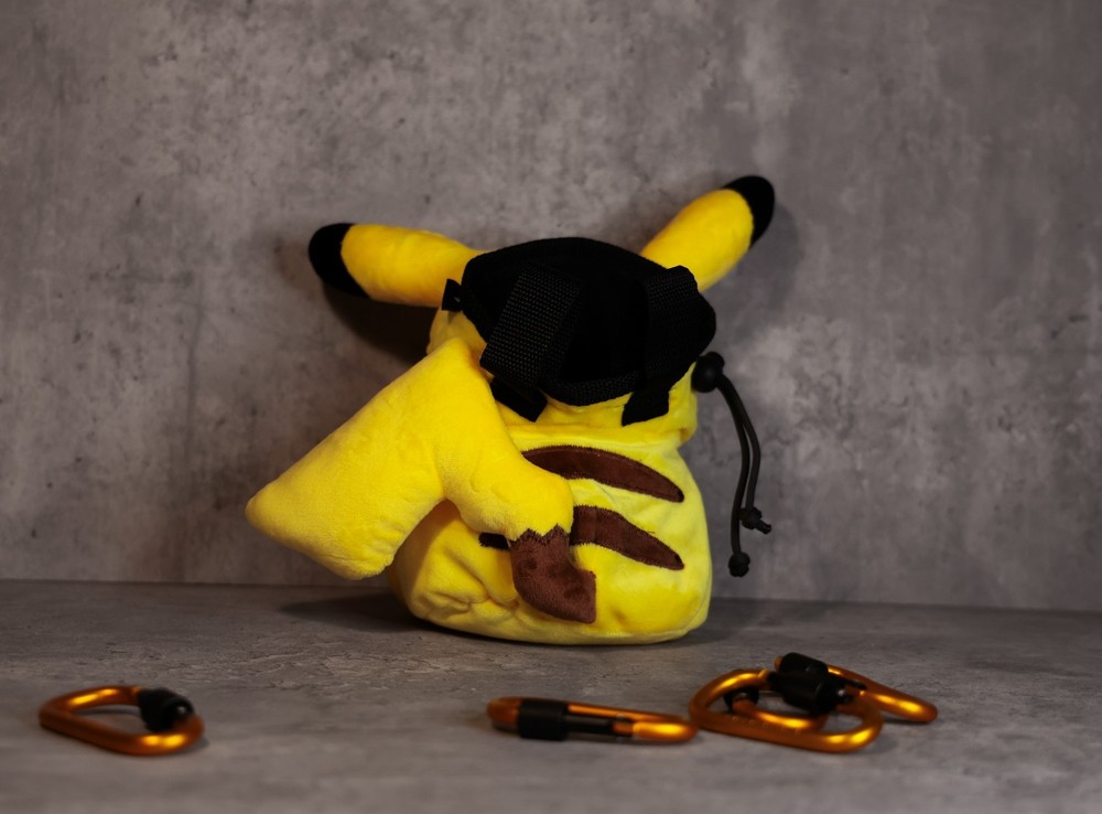 Pikachu Chalk Bag – Electrify Your Climb!