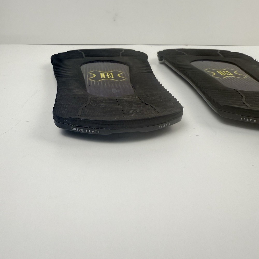 Bent Metal Snowboard Bindings Drive Plates Flex Control Composite Medium Black