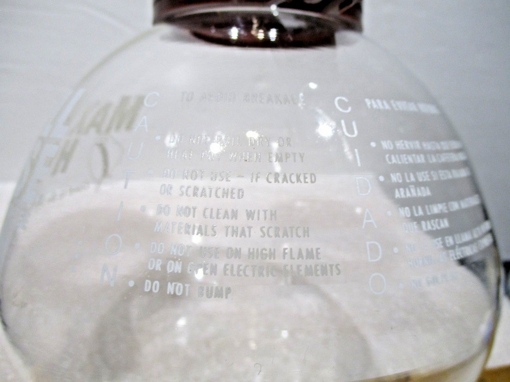 Maxwell House Glass Coffee Server