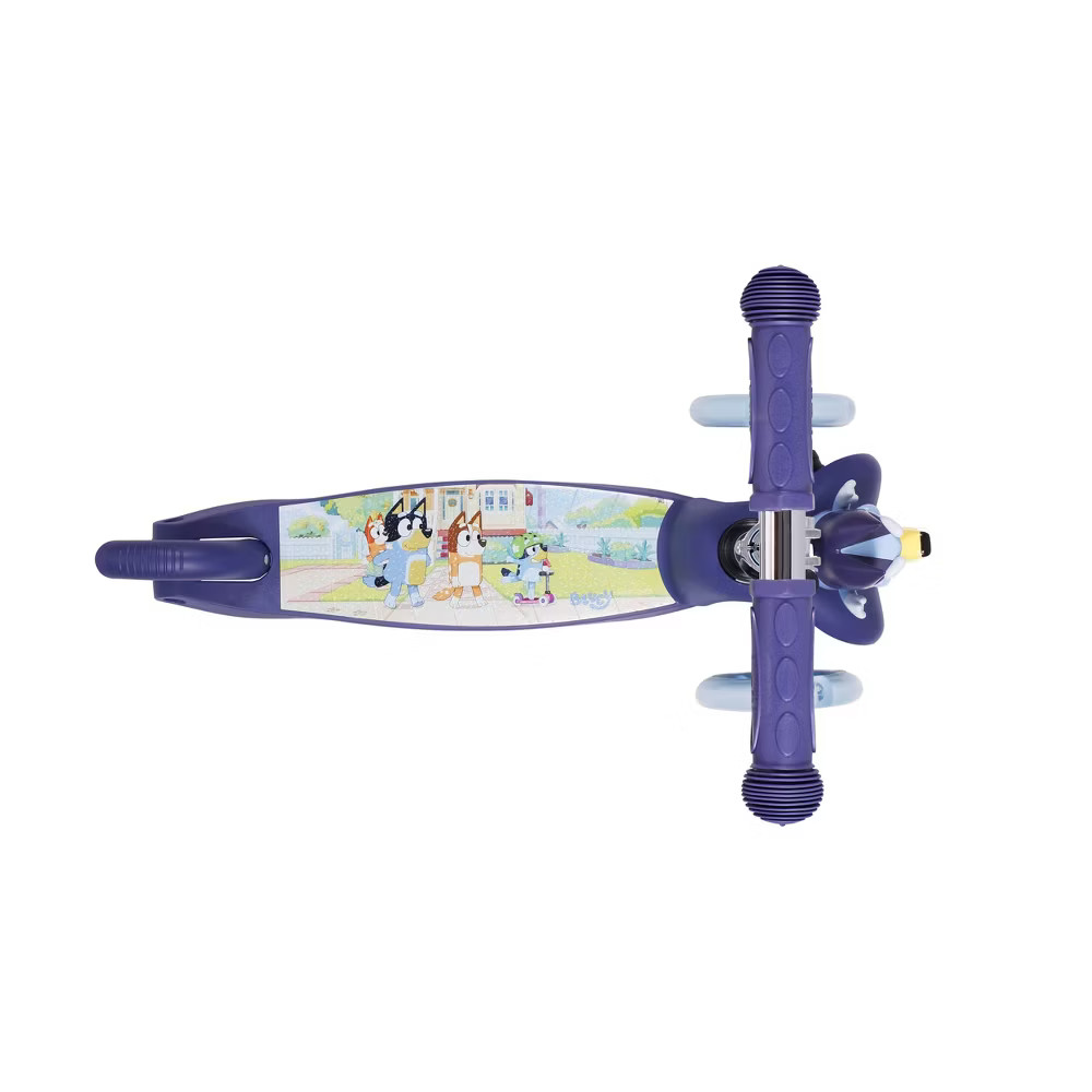 Bluey Mini 3D LUW Kick Scooter with Adjustable Handle Bar