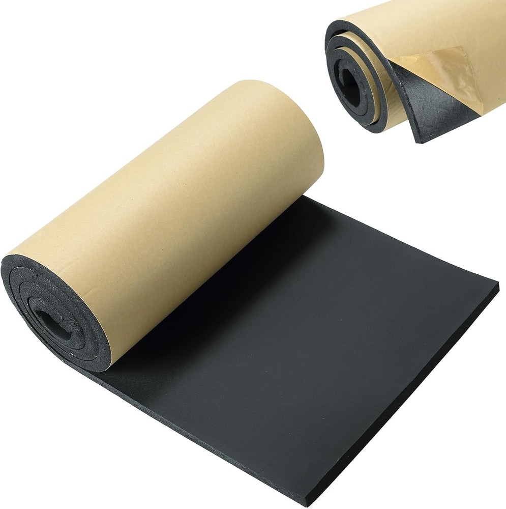 Neoprene Foam Rubber Sheet with Adhesive, 1/4" Thick X 12" X 54" – DIY Padding