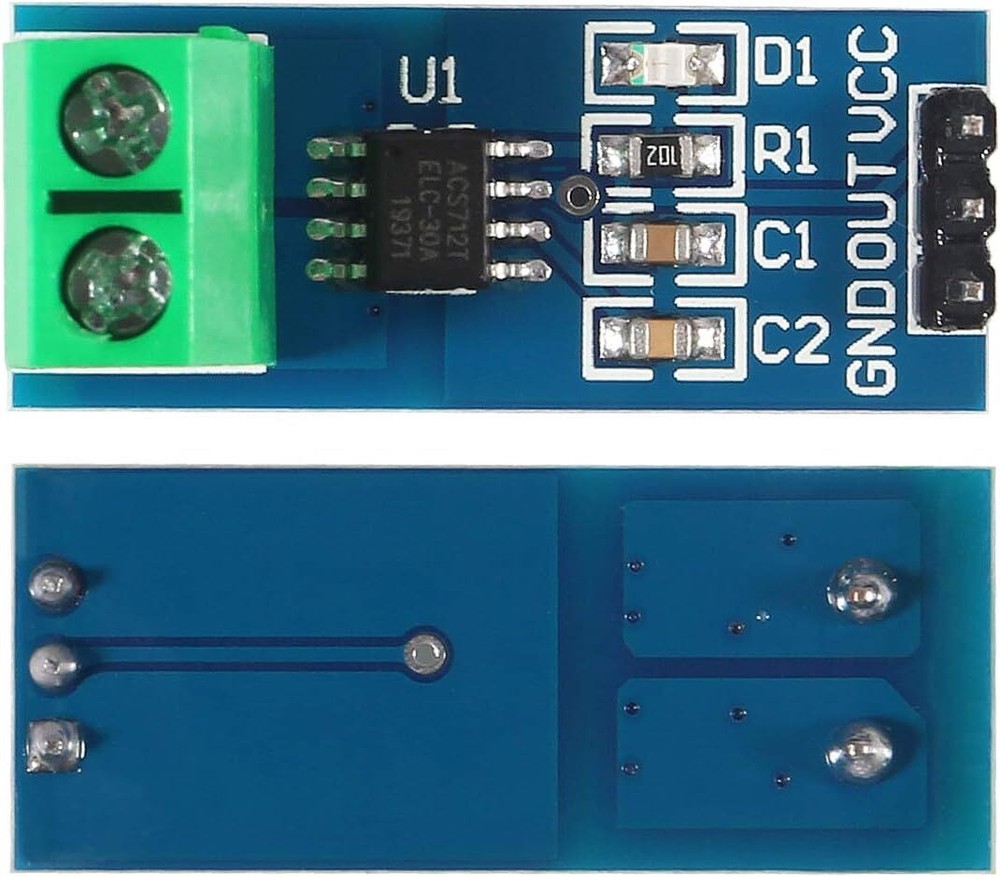 10PCS New Design 5A Range Current Detect Sensor Modules ACS712 For USA