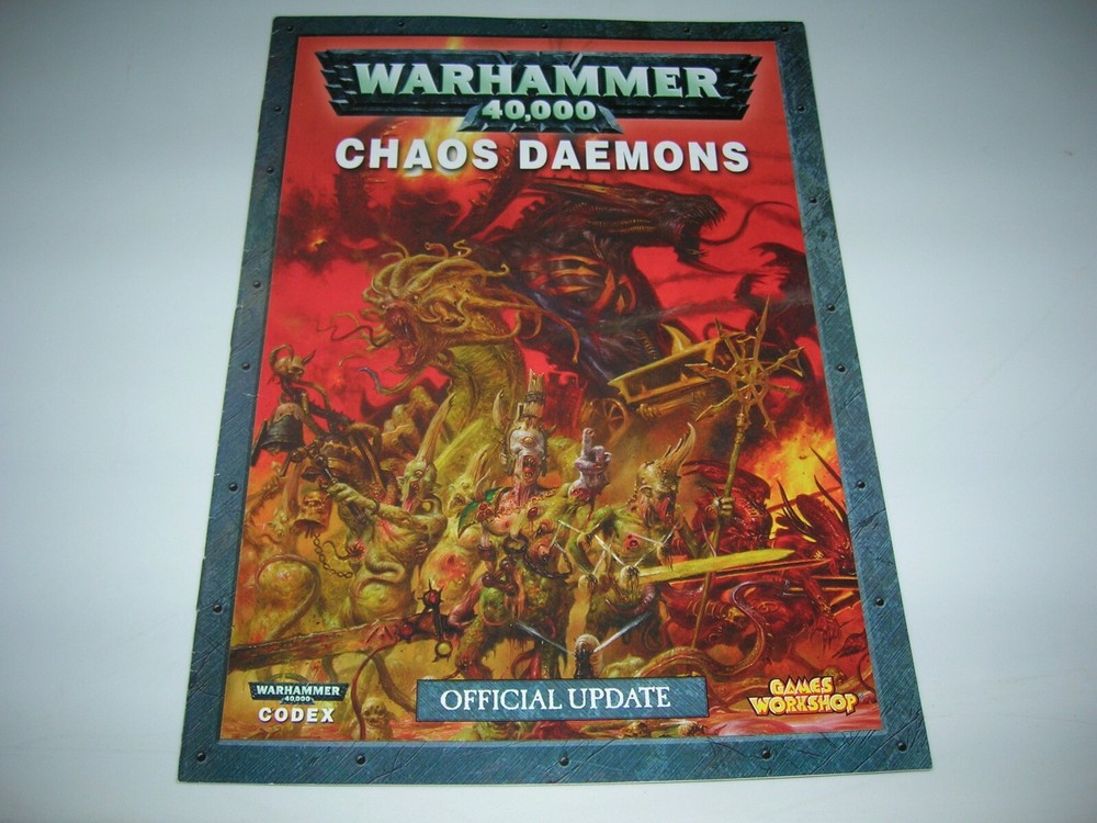 Warhammer Games Workshop Chaos Daemons "Official Update" BOOKLET