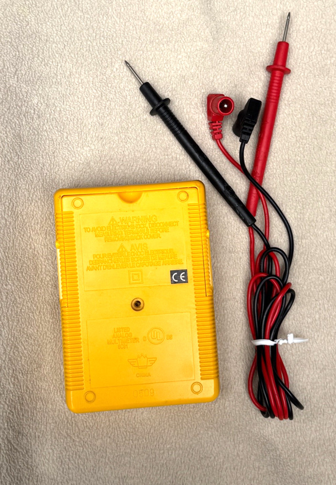 Sperry Instruments Volt Ohm Meter Multi Tester SP-152A with Cables