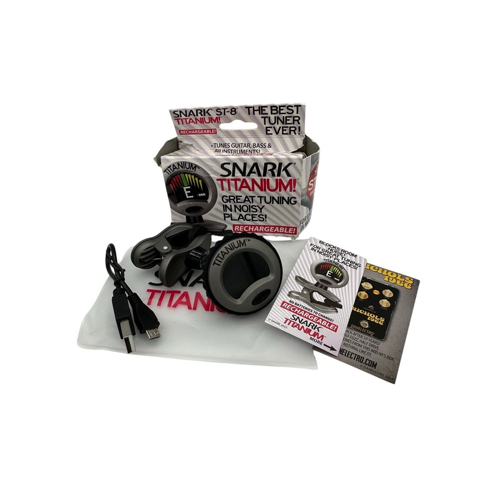 Snark ST-8 Titanium Chromatic Rechargeable Tuner