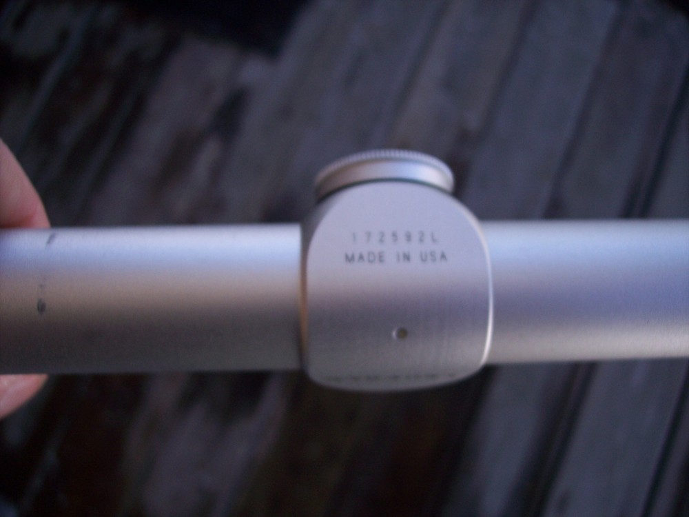 Leupold VX-II 4-12x40mm A.O. Hunting Scope *Silver* 2003 Nice