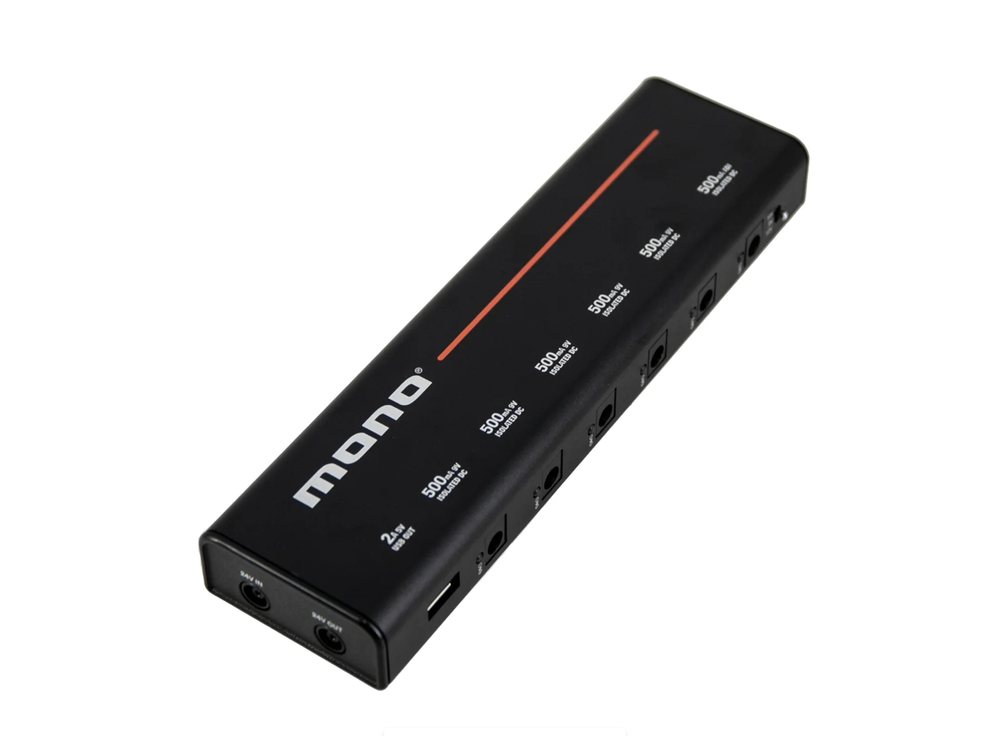 Mono PFX-PS-M Pedalboard Power Supply- Medium New!