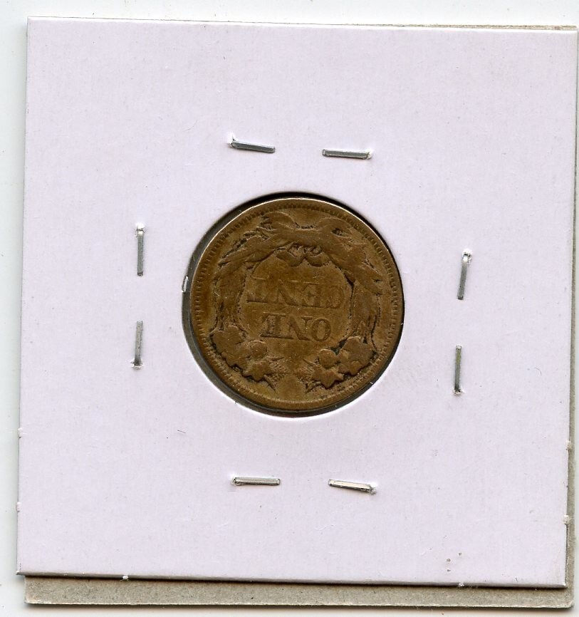 1858 Large Letters Flying Eagle Cent