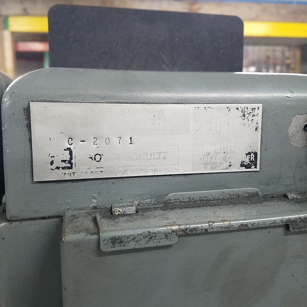 Challenger Boyar-Schultz H618, Handheld Surface Grinder, 240V 3PH - USED