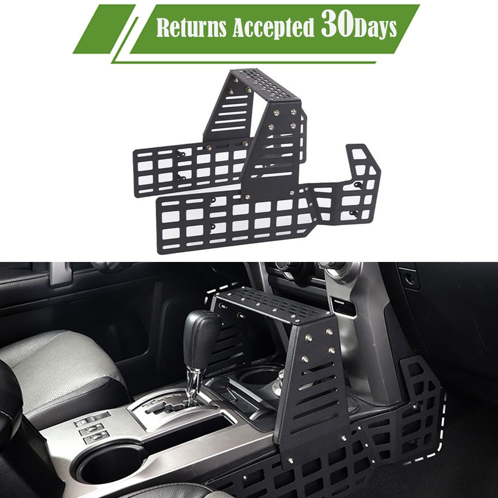 Fits For 4runner 2010+ Center Console MOLLE PANEL Bracket Rack