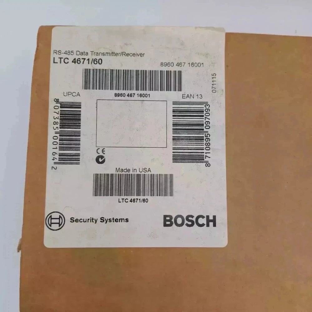 BOSCH 4671/60 RS-485 Data Transmitter/Receiver NEW