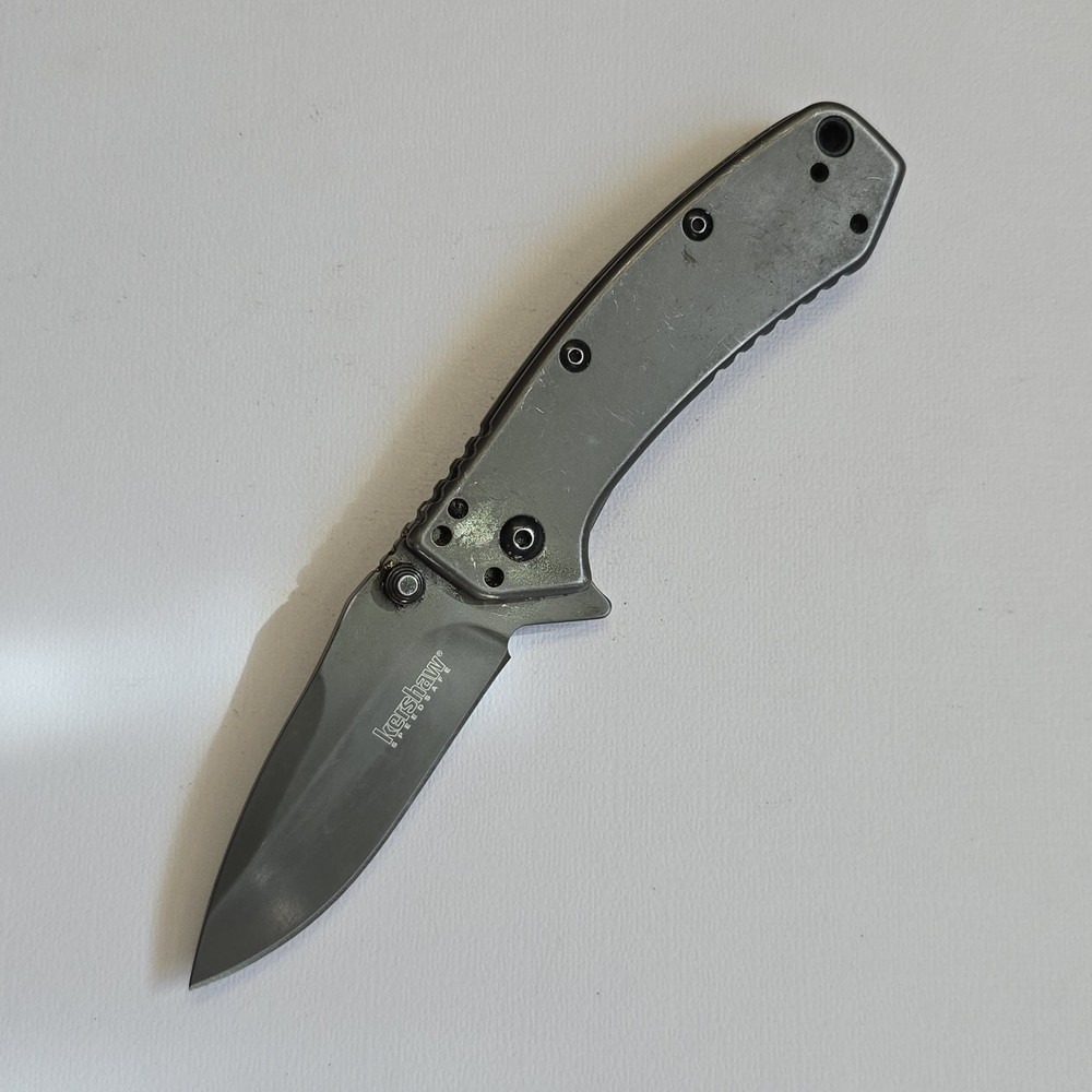 KERSHAW 1551TI HINDERER DESIGN ASSISTED OPEN KNIFE PLAIN EDGE