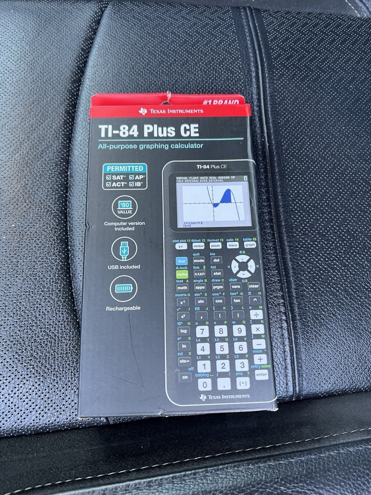 Texas Instruments TI-84 Plus CE Python Color Graphing Calculator