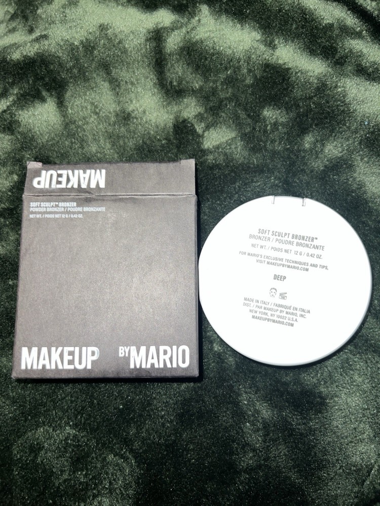 Makeup By Mario SoftSculpt Bronzer Deep Powder Compact w/ Box