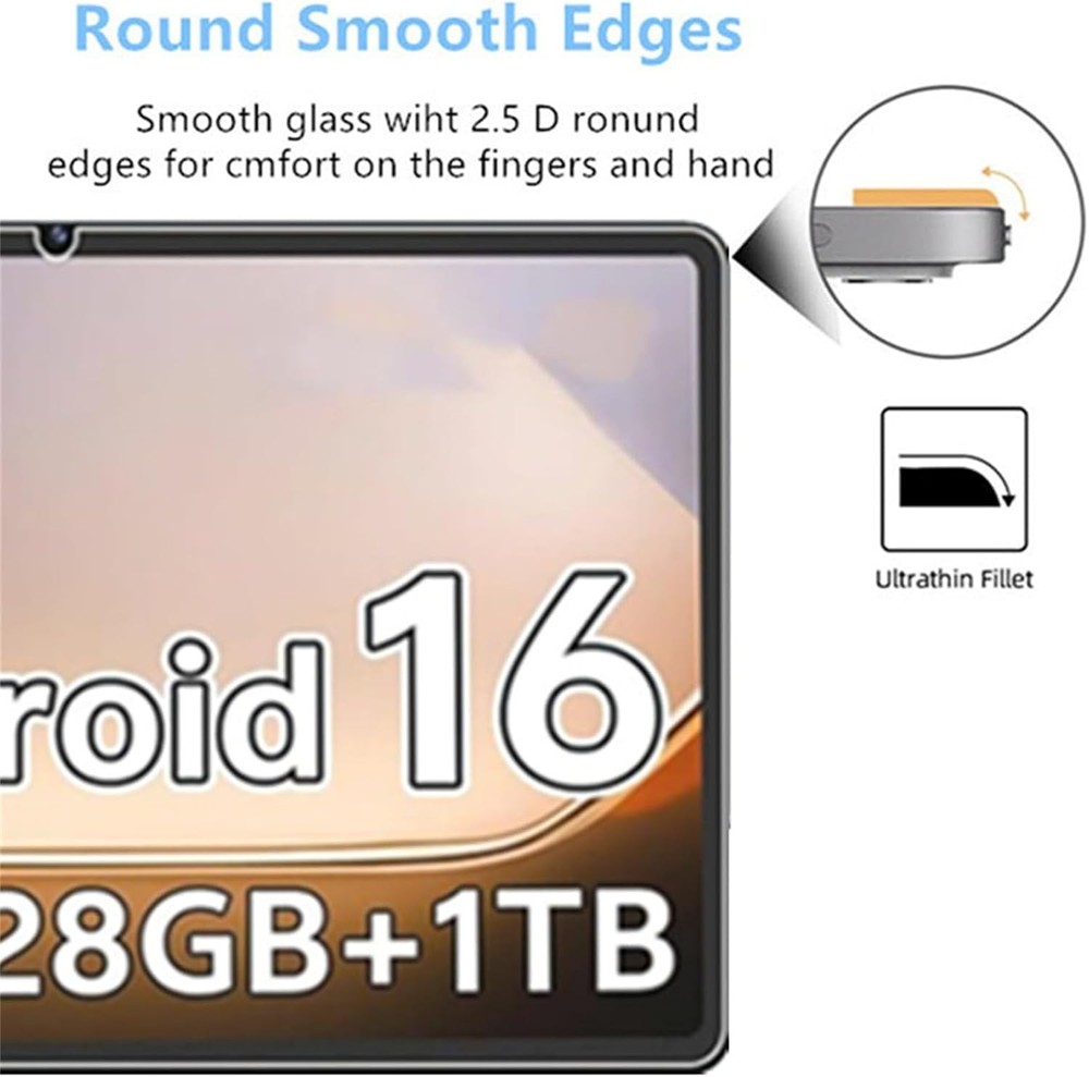 2 PCS For SHARECLOUD P10_T Tablet 10.1" Tempered Glass Screen Protector Saver