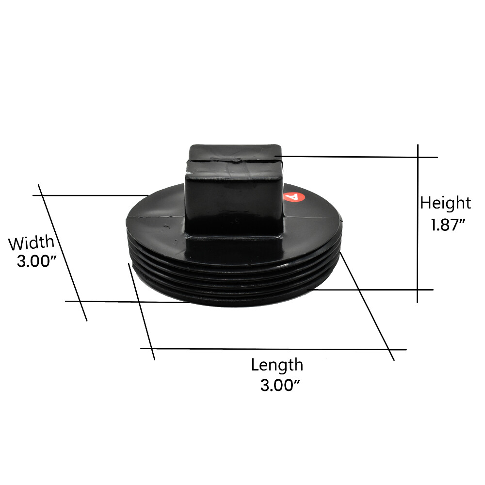 Thrifco 3 Inch ABS Plug - 6793053