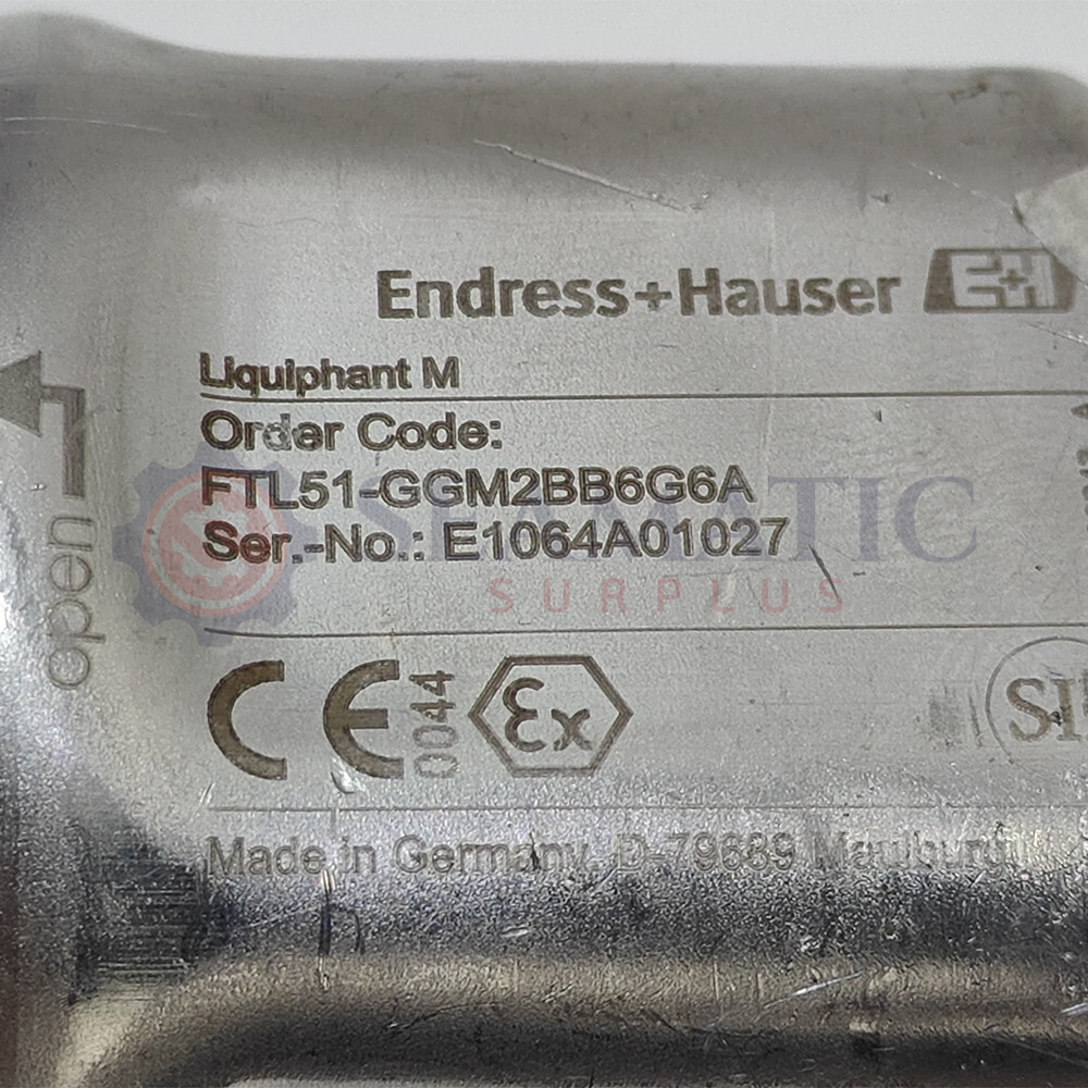 Endress Hauser Vibronic Point level detection Liquiphant FTL51 , HC#458