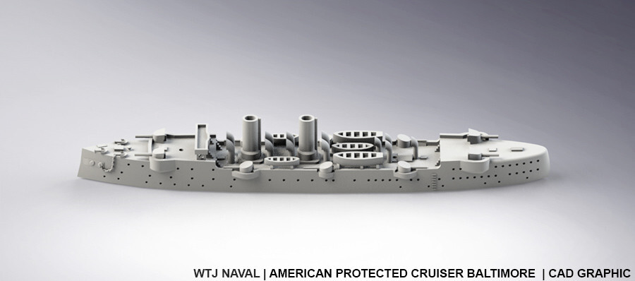 1:700 USS Baltimore
