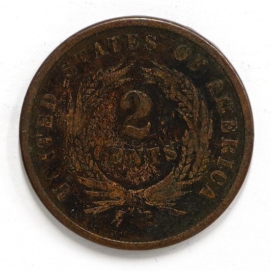 1864 Two Cent Piece