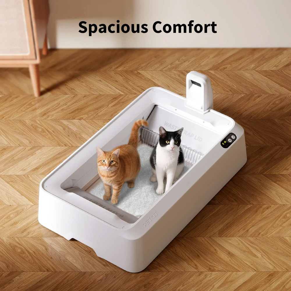 PETKIT Purobot Crystal Duo Self-Cleaning Litter Box Bundle