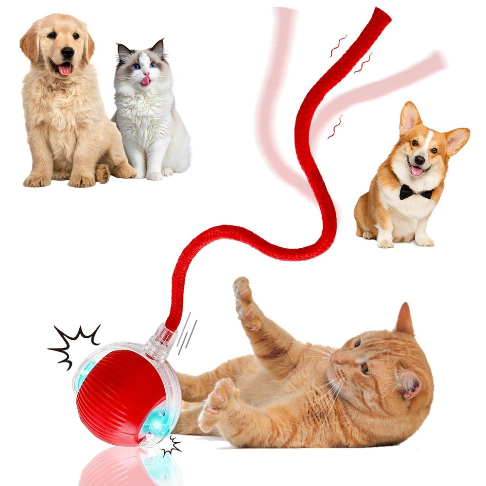 Automatic Interactive Electric Toy Rechargeable Stimulation Self Play Smart Pet