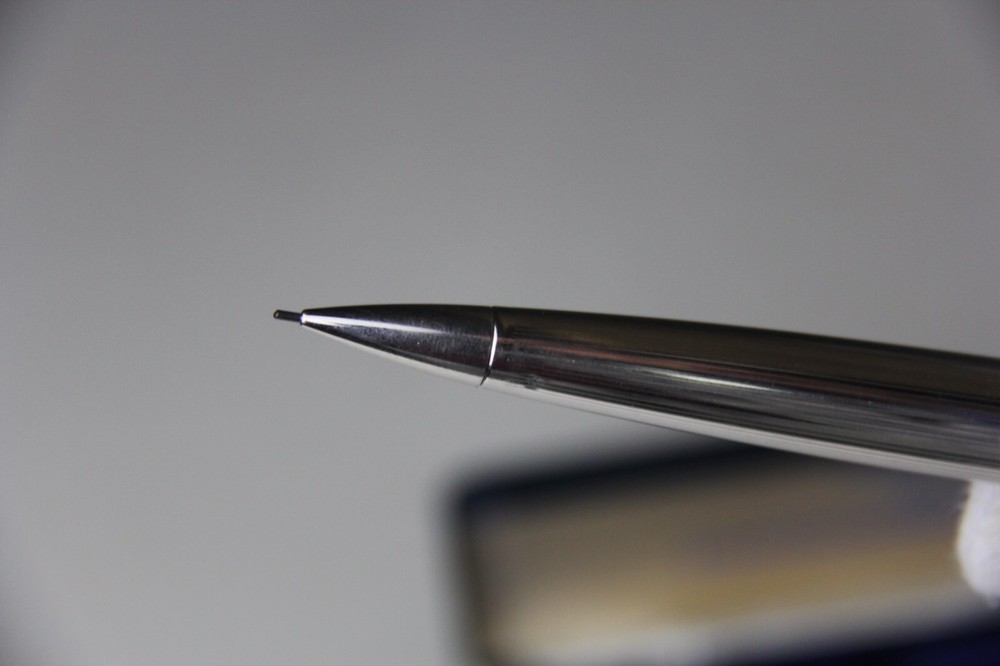 Ronson Penciliter, Rhodium Plated, with Box