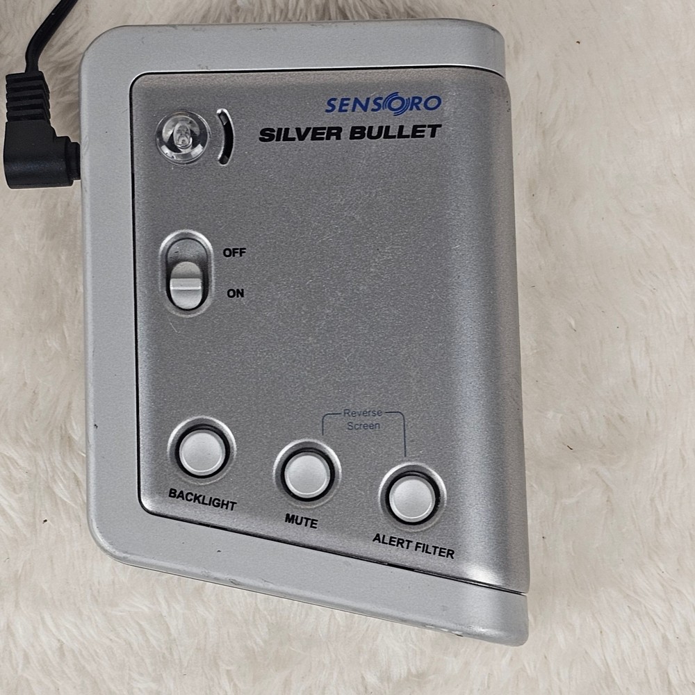 Sensoro Silver Bullet RX7500 Radar Detector Speed Trap (Tested)