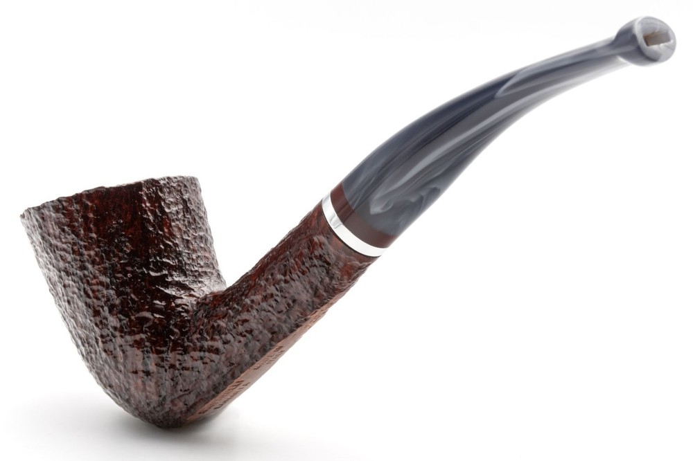 SAVINELLI "LUNARIA" RUSTIC 920 BENT DUBLIN 9MM BRIAR PIPE